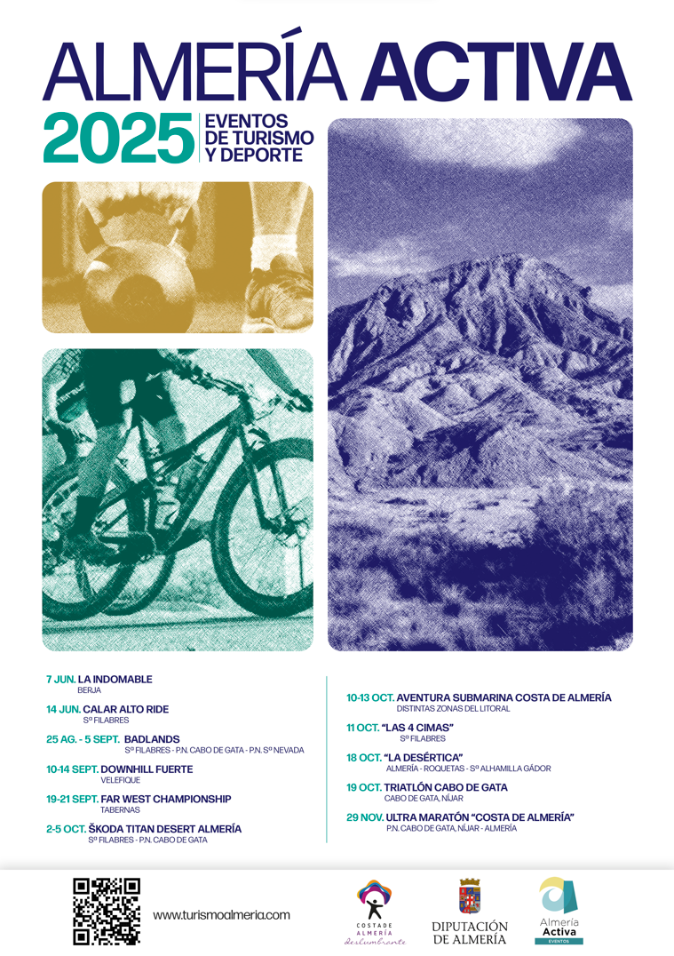 Almería Activa 2025. Eventos de interés turístico deportivo. Sierra de los Filabres 14-6-25